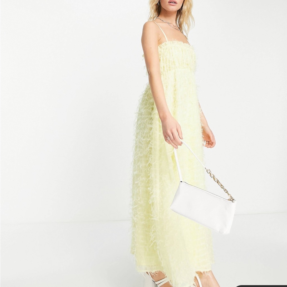 ASOS Yellow Long Dress